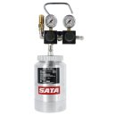 SATA 2,0 l Druckbehälter, kpl. mit Tragegriff &...