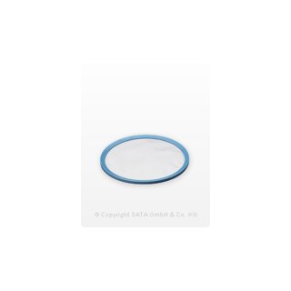 SATA Ersatz-Flachsieb 125µm pastellblau 0,3 l (60 St.)