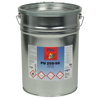 Mipa PU 250-50 2K-PU-Lack halbglänzend RAL 2012 Lachsorange (20 kg)