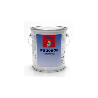 Mipa PU 300-70 2K-PU-Strukturlack seidenglänzend RAL 3007 Schwarzrot (20 kg)