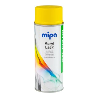 Mipa Lack Spray "RAL COLOR" - RAL 1021 rapsgelb (400ml)