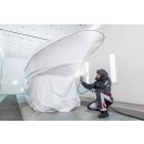 SATAjet 1000 B HVLP QCC Kunststoff-Mehrwegbecher, Drehgelenk