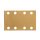 Mirka Gold Schleifpapier Streifen 81 x 133 mm Grip 8-fach gelocht
