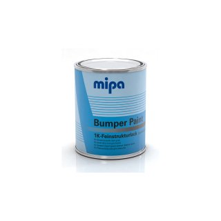 Mipa Bumper Paint grau 1K Strukturbeschichtung für Kunststoffteile (1l)