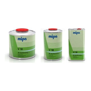 Mipa 2K-Verdünnung kurz V 10 in 0,5l, 1l oder 5l Gebinde