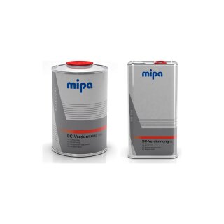 Mipa BC-Verdünnung lang 1 l oder 5 l für BC-Lacke