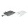 MP Abstreifgitter Kunststoff oder Metall (18x22 cm, 26x30 cm)