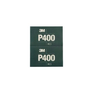 3M 270J Hookit Flexible Schleifstreifen Grün, Braun oder Lila P400–P1500 (25 Stk)