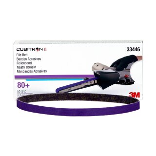 3M 33481 Cubitron III Feilenband 80+ 10 x330mm (10 Stk) Nachfolger von 33440